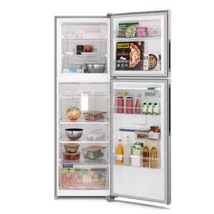 Heladera Electrolux Inverter Top Freezer No Frost AutoSense IW46S 424Lts Plata