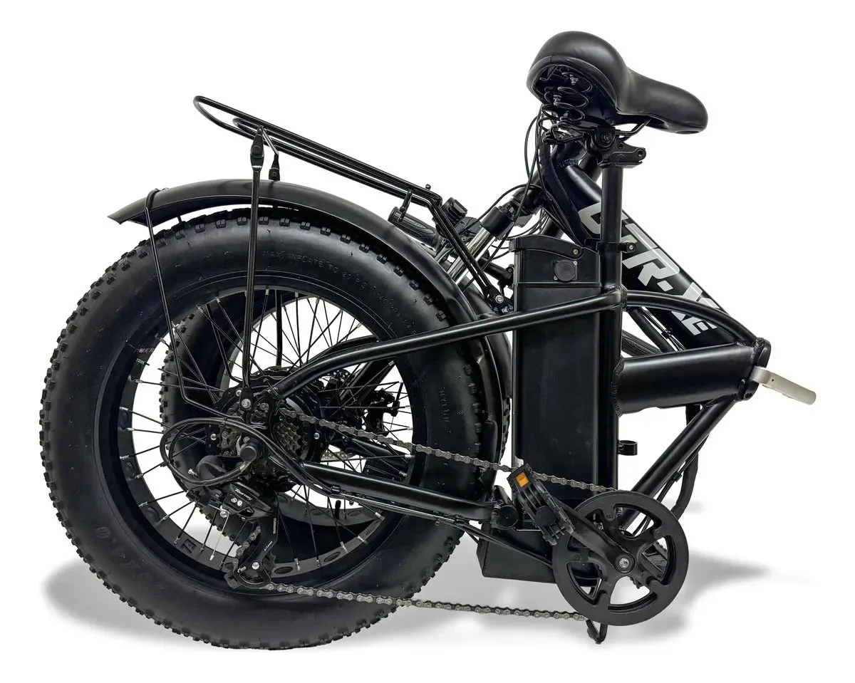 Bici Plegable TK Eléctrica 500W Aro 20 Fat Batería Litio 36V 10,4Ah