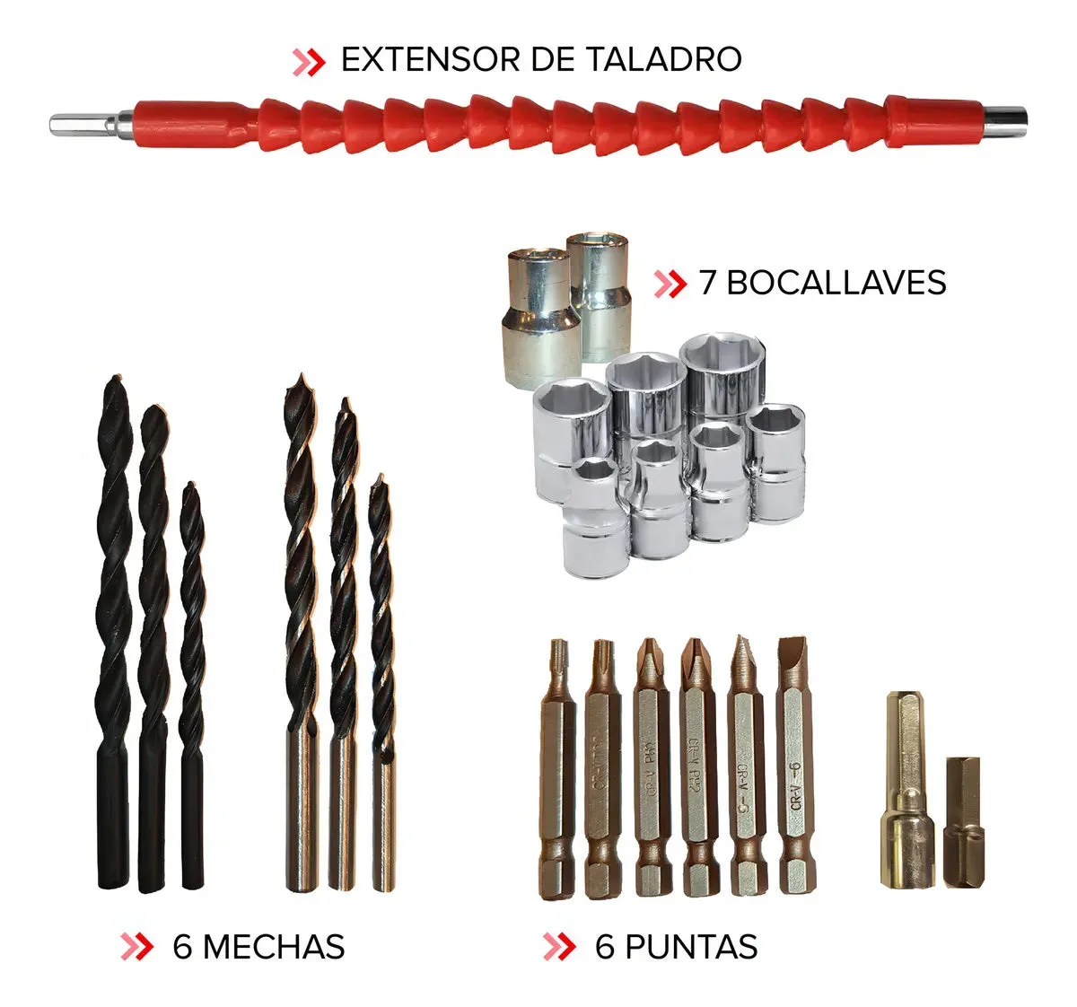 Taladro Percutor Inalámbrico 20V 13mm